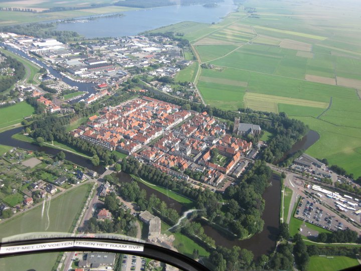 Elburg luchtfoto